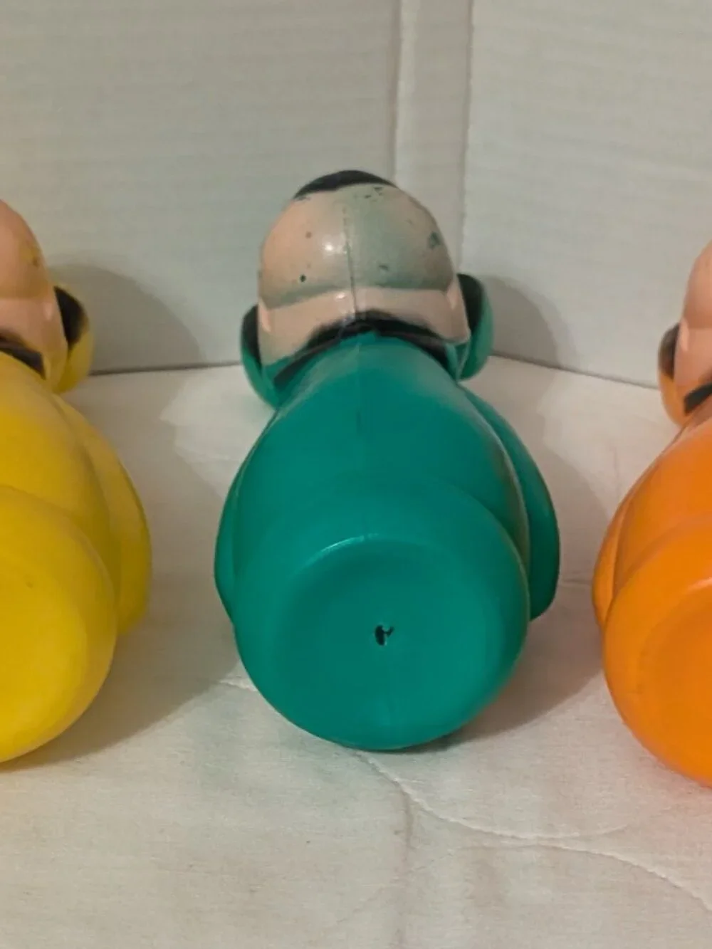 Vintage 1960's Hanna-Barbera Blow Mold Yogi Bear/Huckleberry Hound Bowling Pins